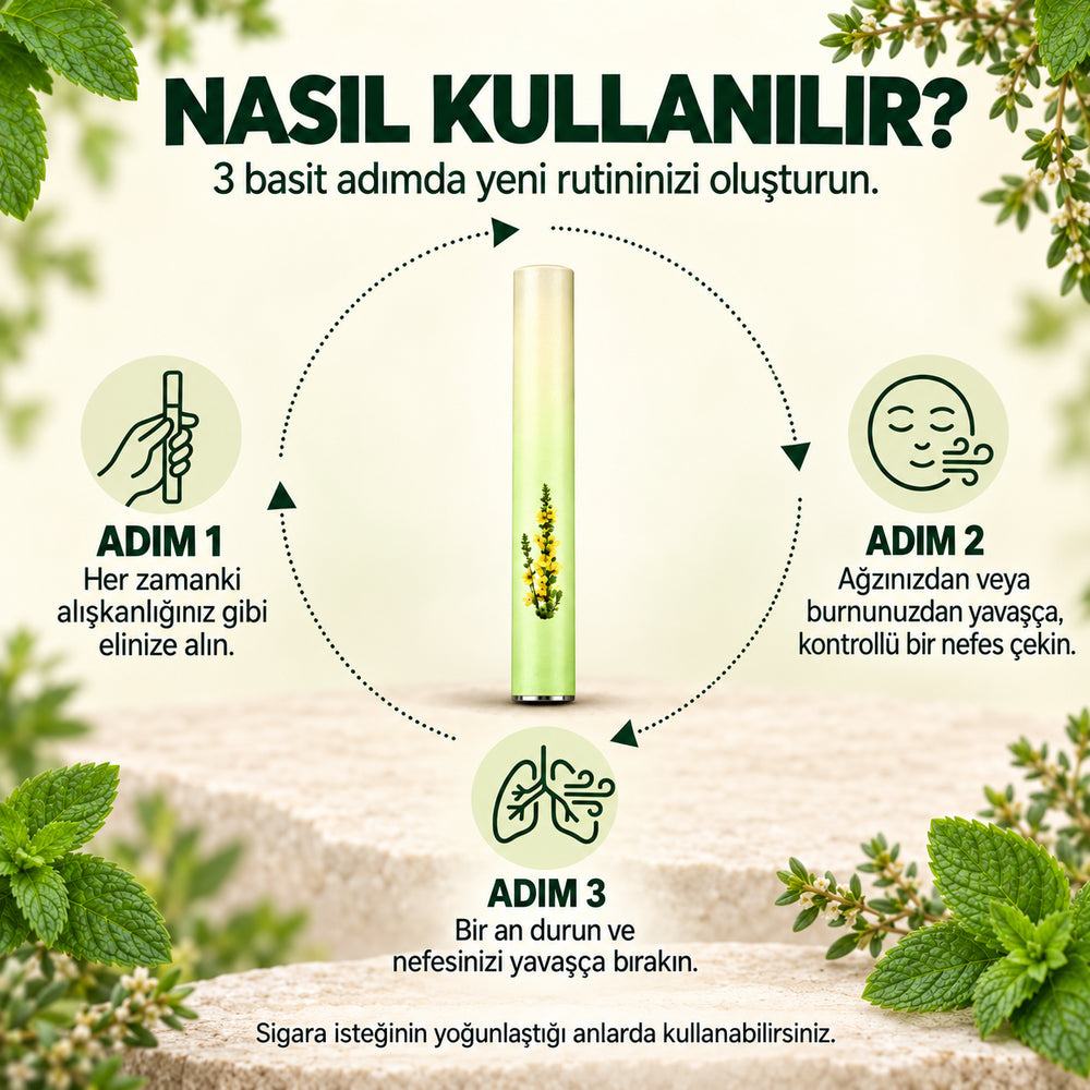 Revair Sığırkuyruğu Özlü Bitkisel Nefes İnhaleri