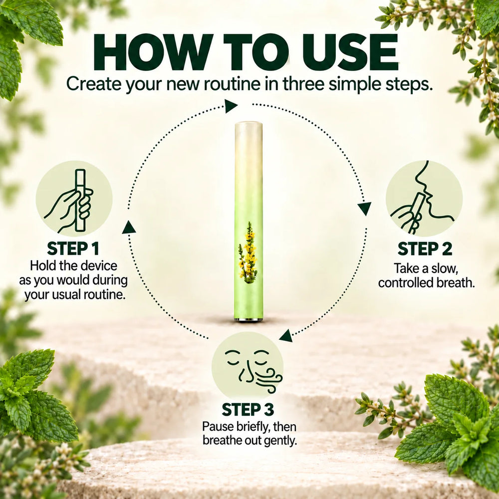 Revair Mullein Extract Herbal Breathing Inhaler