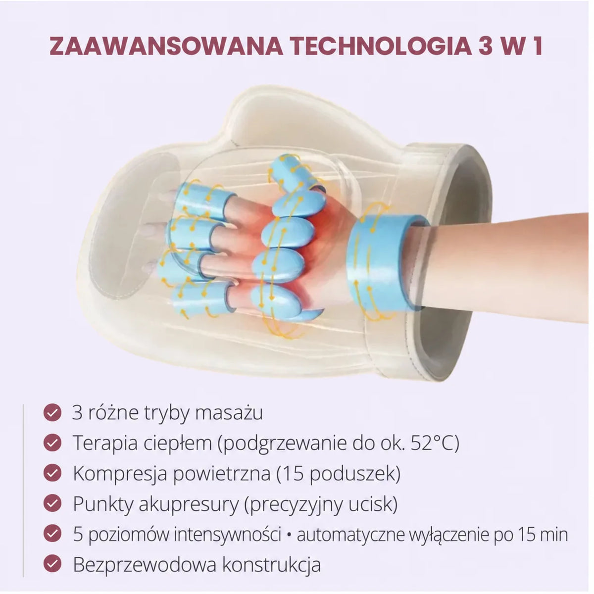 Revair™ Masażer Dłoni 3w1 na Ból i Sztywność